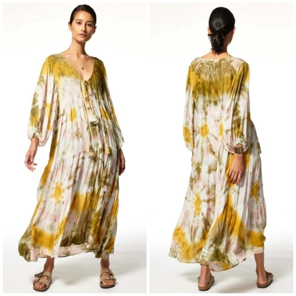 Young Fabulous & Broke Tie Dye Maxi Dress